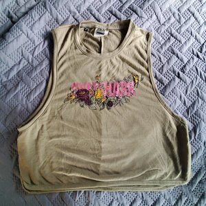 Gymshark Cropped Muscle Tee Size Medium